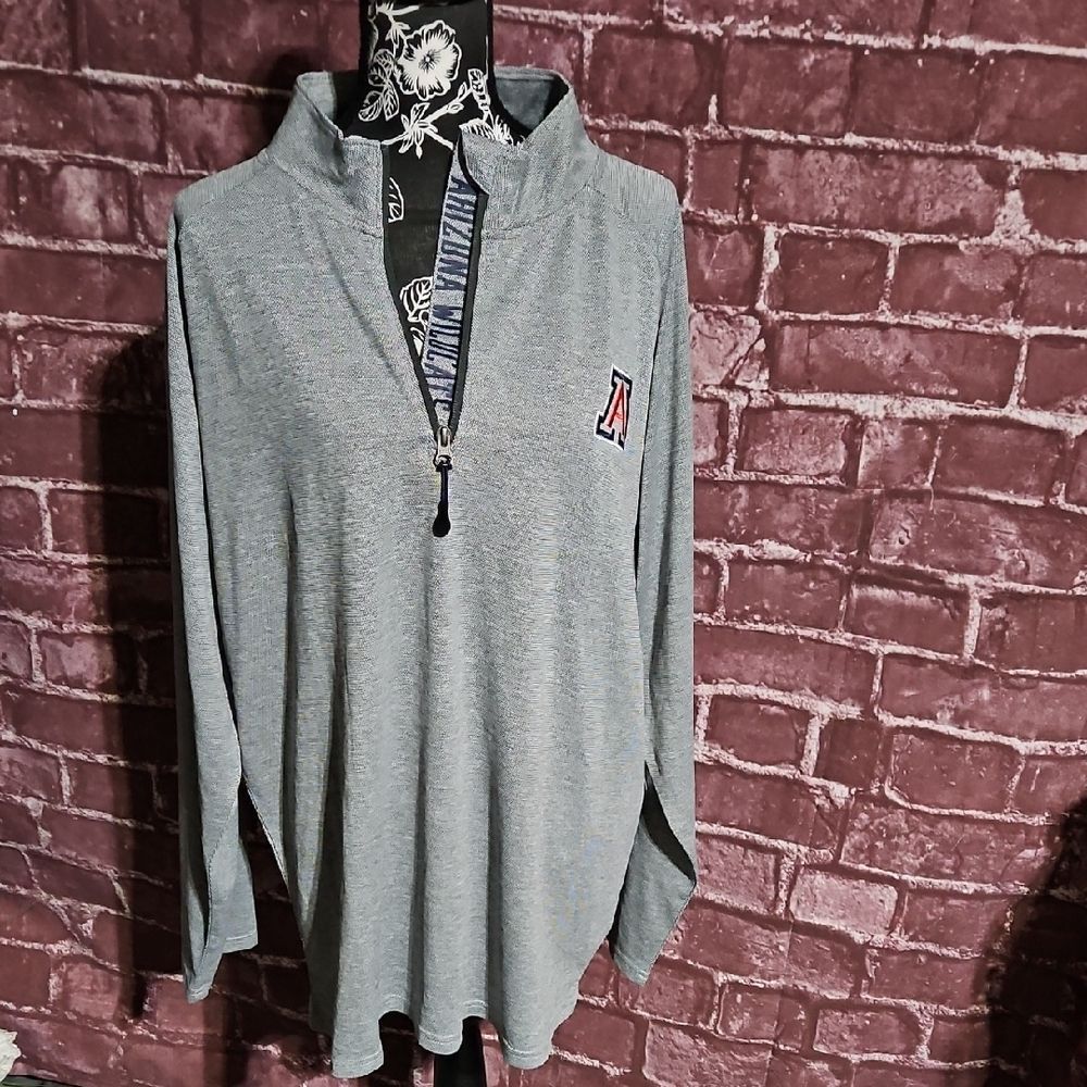 Gray Quarter-Zip Sweater CLEARANCE